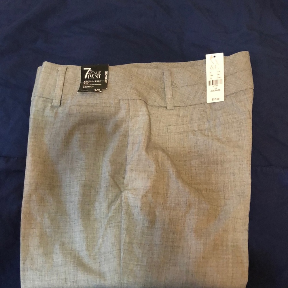 New York & Co Heather Grey Pants -NWT